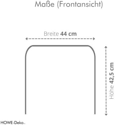 Produktbild Howe-Deko Acryl-Glas Beistelltisch