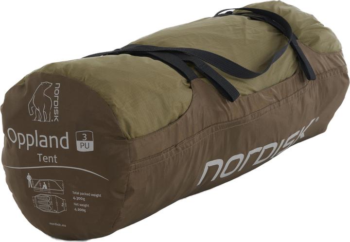 Actual product image Nordisk Oppland 3 PU (Tunnel tent, 4.62 kg, 3 persons)