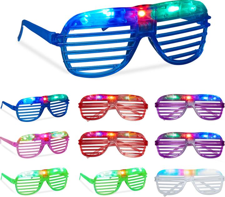 Actual product image Relaxdays 10x LED glasses