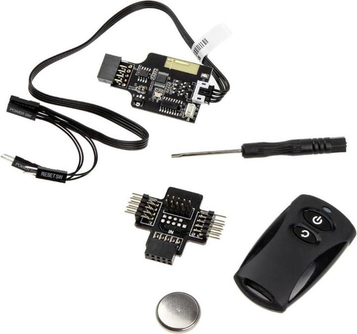Actual product image Silverstone SST SST-ES02-USB (Device-specific remote control, Radio Frequency (RF))