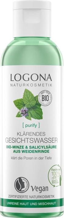 Actual product image Logona Mint facial toner clarifying (Micelle water, 125 ml)