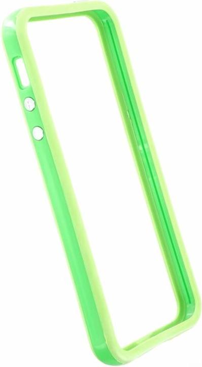 Actual product image OEM Bumper Case for iPhone 5 / 5SE - green (Apple iPhone SE, Apple iPhone 5)