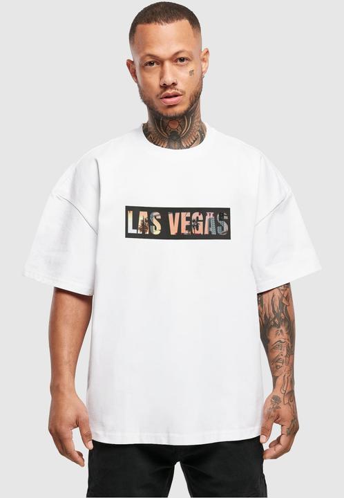 Actual product image Merchcode Las Vegas Ultra Heavy Cotton Box T-Shirt - 113125 (M)