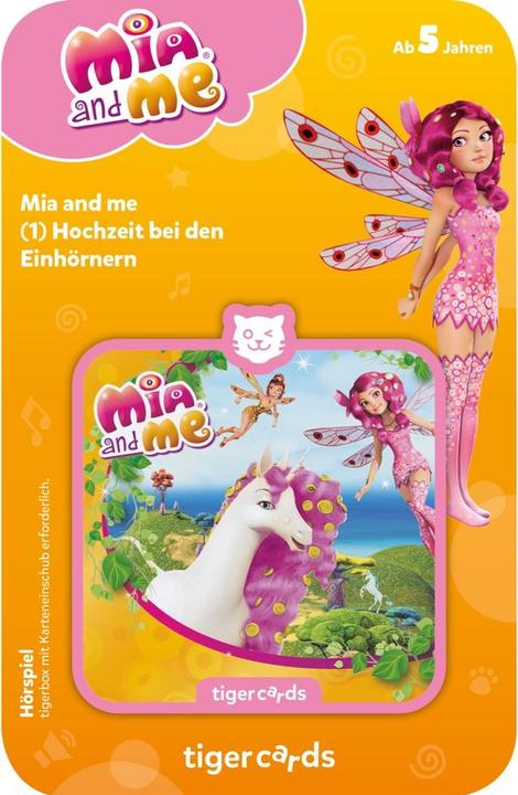 Produktbild Tigermedia Tigercard Mia and Me Hochzeit bei den Einhörnern (Deutsch)