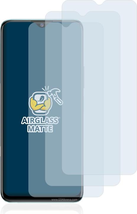 Image du produit BROTECT Verre de protection Film de protection en verre Film de protection d'écran mat (3 pièce(s), Vivo Y76 5G)