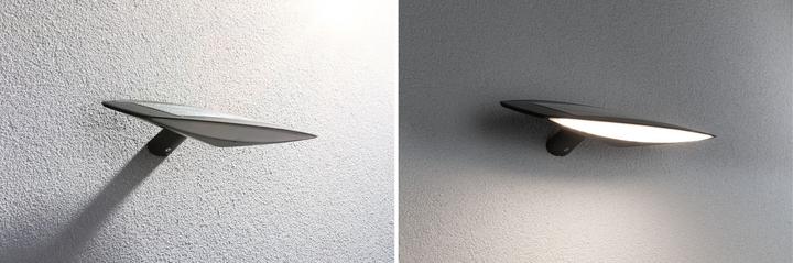 Actual product image Paulmann Solar Wall Light Kiran (600 lm, IP44)