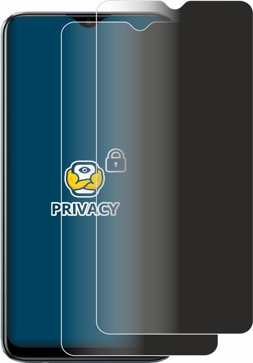 Productafbeelding BROTECT Sichtschutzfolie Anti-Spy Privacy Folie Blaulicht-Schutz (2 Stuk, Realme C11 2021)