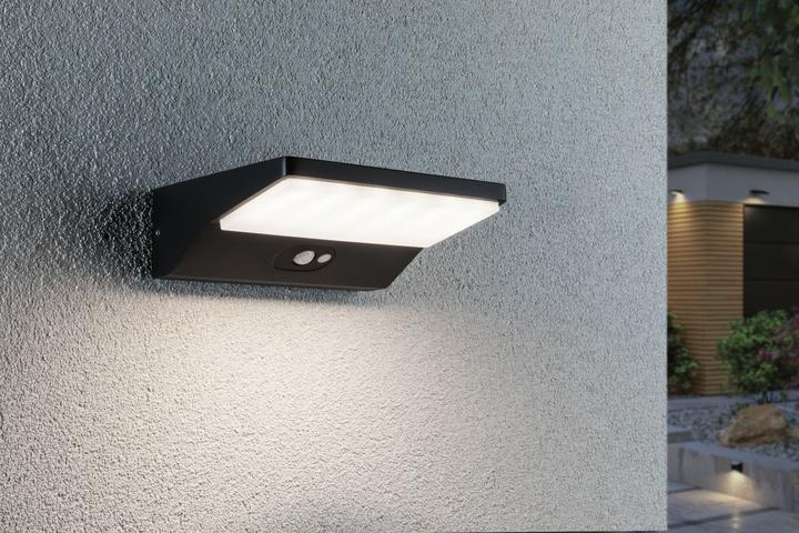 Immagine prodotto Paulmann Lampada da parete solare Ronas (310 lm, IP44)