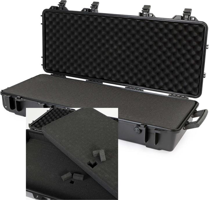 Immagine prodotto Wiltec Waffenkoffer 97,8x42x17,3cm Langwaffenkoffer Gewehrkoffer Koffer Gewehr