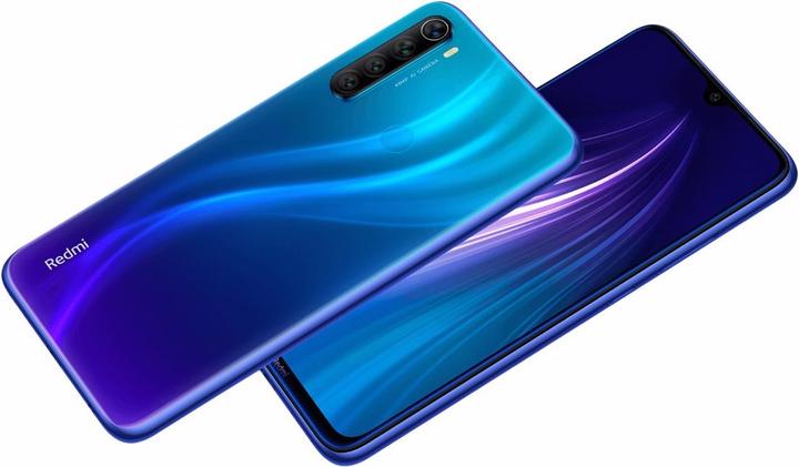 Produktbild Xiaomi Redmi Note 8 (128 GB, Neptune Blue, 6.30", Dual SIM, 48 Mpx, 4G)