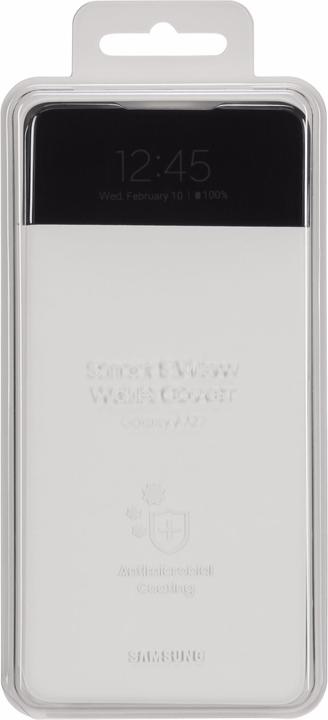Actual product image Samsung Smart S View Wallet Cover for A725 Galaxy A72 white (Samsung Galaxy A72)