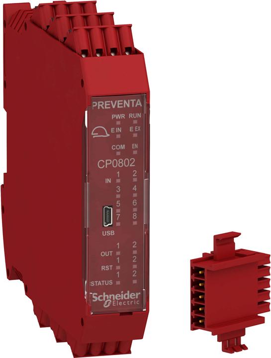 Image du produit Schneider Electric CPU Contrôleur de sécurité modulaire2A XPSMCMCP0802BCG