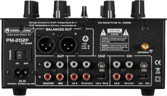 Actual product image Omnitronic PM-202F