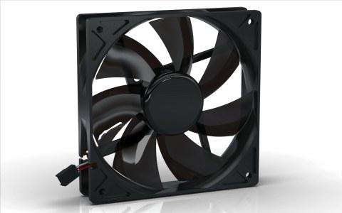 Produktbild Noiseblocker Black Silent Pro-Series PL2 (120 mm, 1 x)