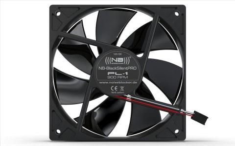 Produktbild Noiseblocker Black Silent Pro-Series PL2 (120 mm, 1 x)