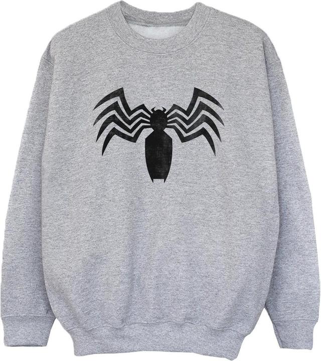 Venom Spider Logo Emblem Sweatshirt Jungen