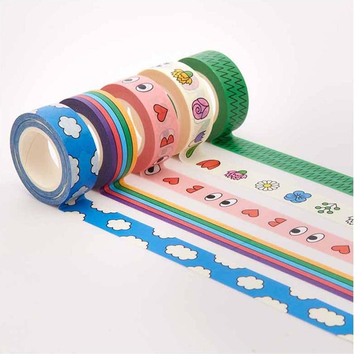 Actual product image Rico Design Tape Set Eye Candy FSC MIX