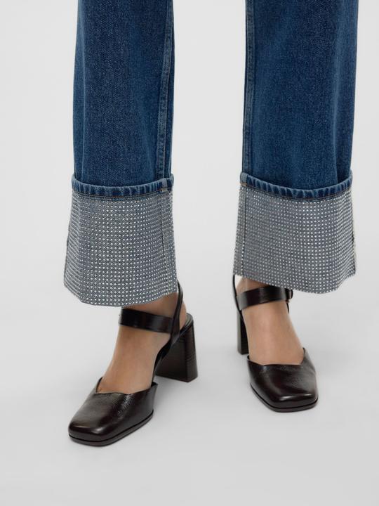 Produktbild Vero Moda VMCHLOE Hohe Taille Weiter Beinschnitt Jeans Weit geschnitten (W28/L32)