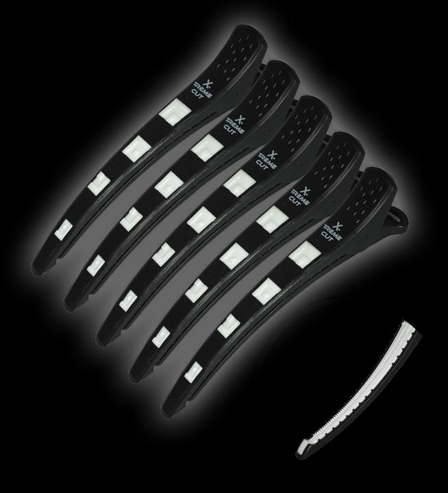 Image du produit Akashi X-Treme Cut Color Clips Schwarz/ Weiss 5 Stk. (5 pcs)