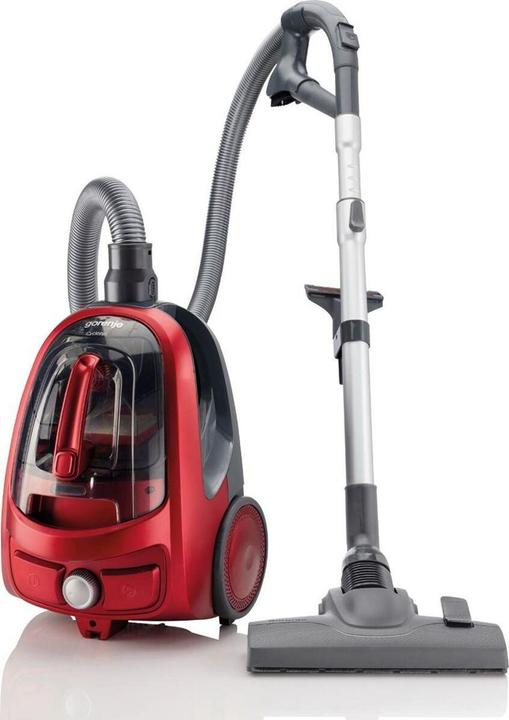Produktbild Gorenje Staubsauger VCE03SPRCY Beutellos, Leistung 800 W, Staubkapazität 1,7 L, Raudona