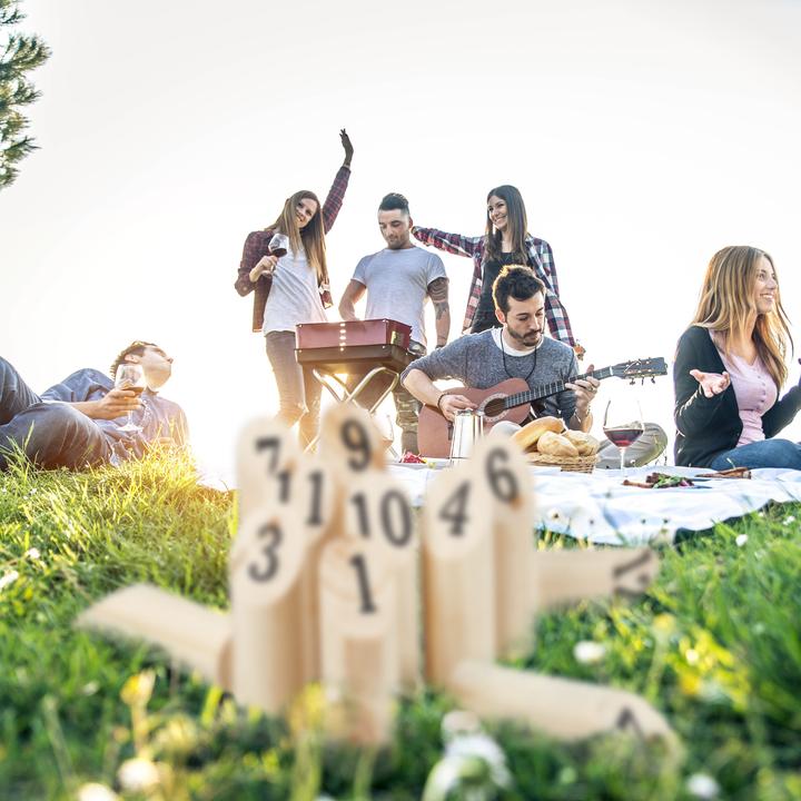 Image du produit Relaxdays Jeu Kubb Viking