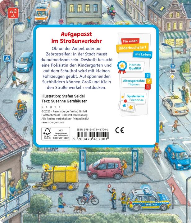 Actual product image Ravensburger Sachen suchen: Im Strassenverkehr (German)