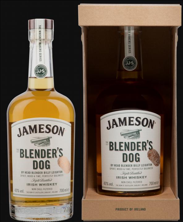 Actual product image Jameson The Blenders Dog (Irish whiskey, Blended Malt Whisky, 1 x 70 cl)