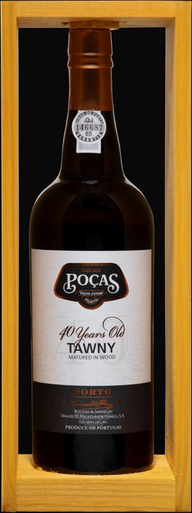 Actual product image Manoel D. Pocas Jr. Vinhos Porto Tawny 40 years (1 x 75 cl)