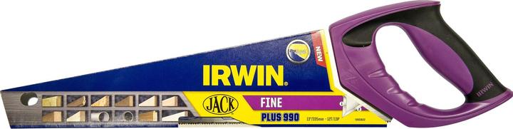 Produktbild MGA Irwin Plus 945 Junior-Handsäge 335 mm, Fein-Zahnung 12T / 13P, gehärtet, schneller Schnitt, 2K-Griff