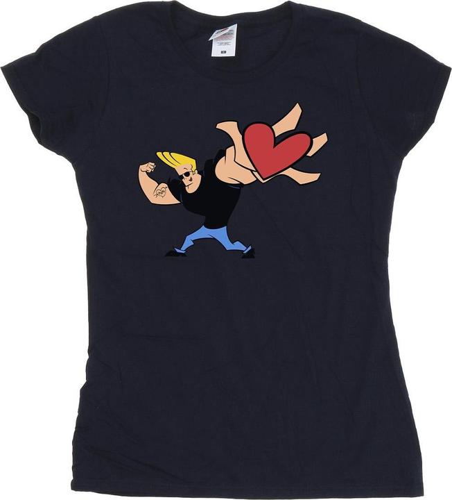 Produktbild Johnny Bravo Heart Present TShirt (XL)