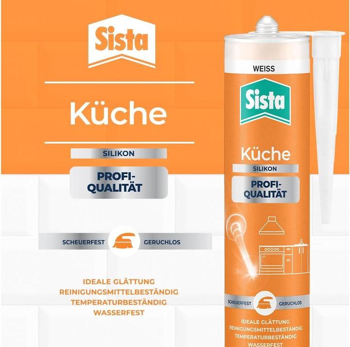 Produktbild Sista Küche Silikon Transparent 280g (0.46 kg, Transparent, 280 ml)
