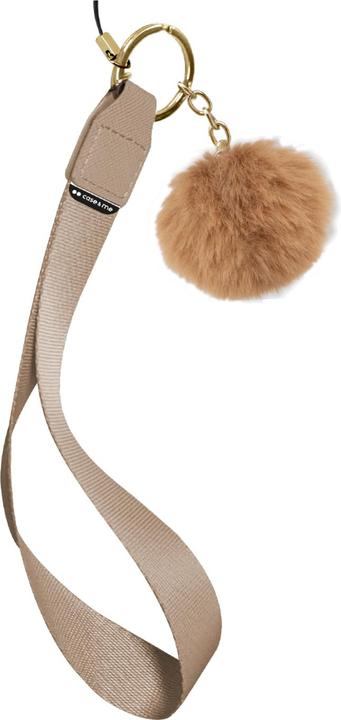 Actual product image Caseme Wrist strap for smartphone with pompom (Universal)