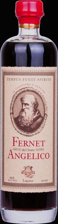 Actual product image Matter Aperitif bitter Fernet del Frate Angelico (44 %, Switzerland, 1 x 70 cl, Bitter liqueurs)
