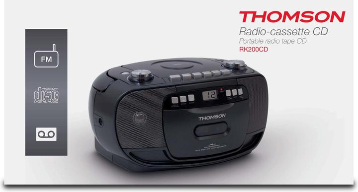 Actual product image Bigben Connected Thomson CD Radio RK200CD (FM)