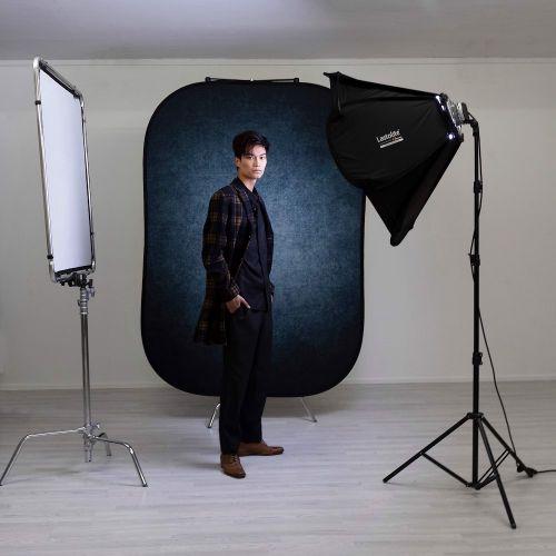 Actual product image Lastolite Vintage Collapsible 1.5 x 2.1m Ink/Sage (154 cm, 211 cm)