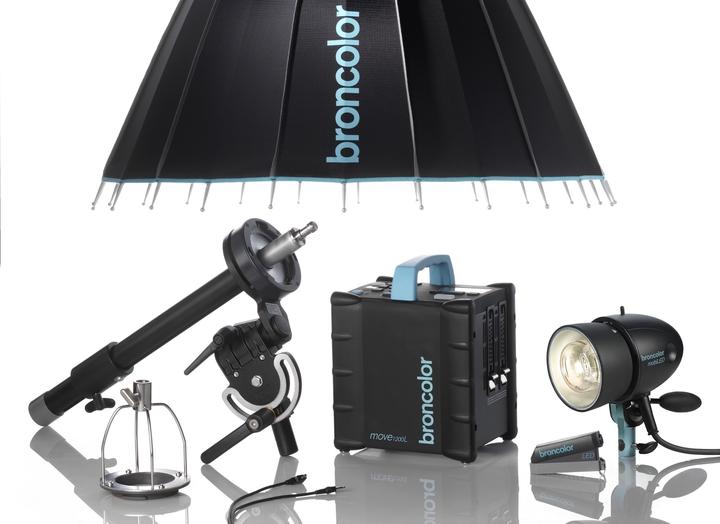Actual product image Broncolor Move 1200 L Outdoor Para Kit (Flash unit battery)