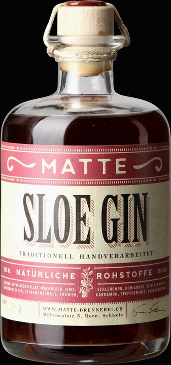 Matte Brennerei Sloe Gin (1 x 50 cl)