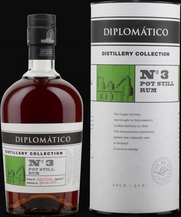 Produktbild Diplomático Ron Rare Collection N°3 Pot Still (1 x 70 cl)