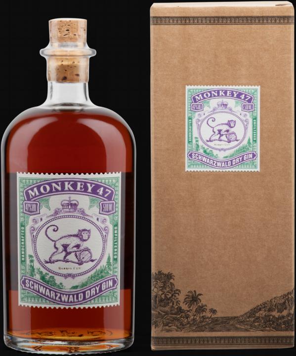 Produktbild Monkey 47 Schwarzwald Dry Gin Barrel's Cut (1 x 50 cl)