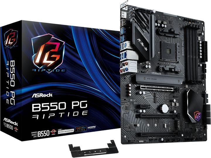 Produktbild AsRock B550 PG Riptide (AM4, AMD B550, ATX)