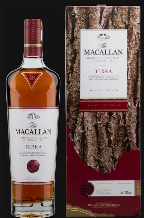 Actual product image Macallan Single Malt Terra (Single Malt, Scotch whisky, 1 x 70 cl)