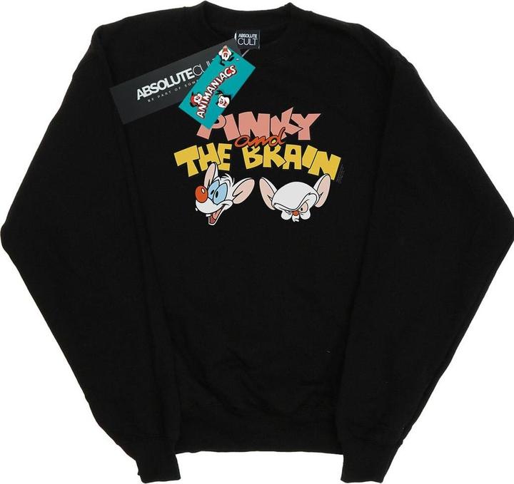 Produktbild Universal Textiles Pinky And The Brain Heads Sweatshirt (L)