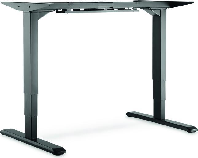 Digitus Elektrisch Höhenverstellbares Tischgestell Höhe 63-125cm, für Platten bis 200cm Schwarz
