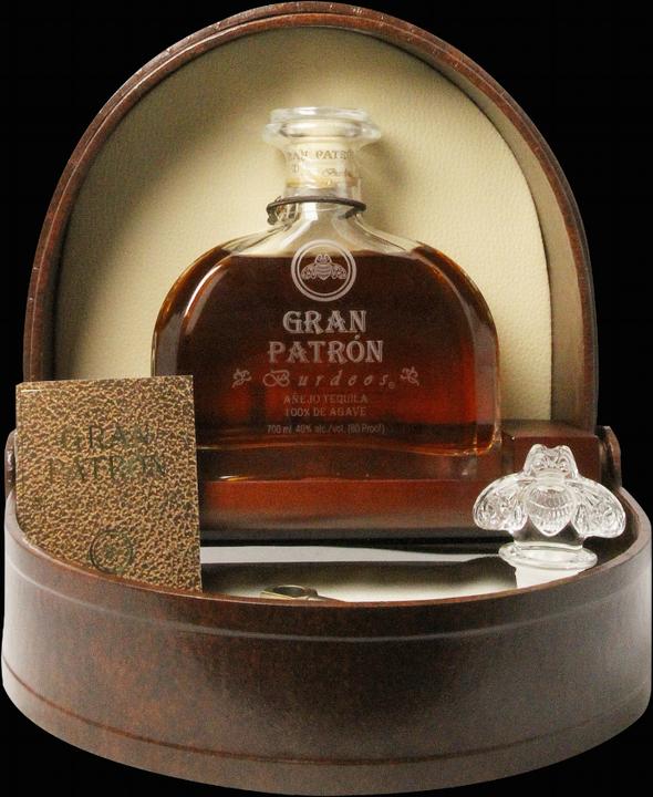 Actual product image Patrón Spirits Company Tequila Gran Patron Burdeos pure agave