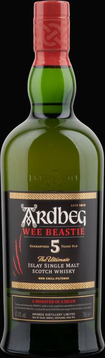 Produktbild Ardbeg Single Malt Wee Beastie (Single Malt, Scotch Whisky, 1 x 70 cl)