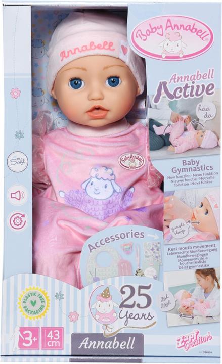 Actual product image Zapf Creation Baby Annabell Interactive