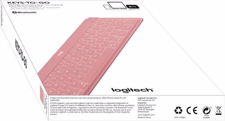 Produktbild Logitech Keys-To-Go (DE, Apple TV, iOS 5.1.1 oder höher)
