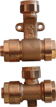 Actual product image Kierulff Panel fitting saet 18*2mm rør for sidste radiator