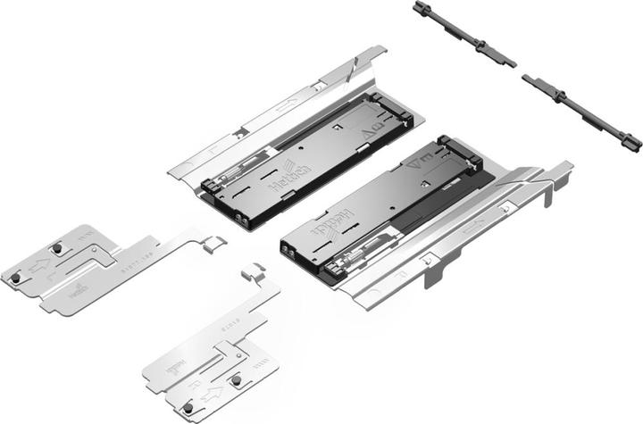 Hettich Push to open Silent opening system for Actro