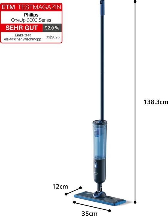Actual product image Philips OneUp 3000 Series Electric